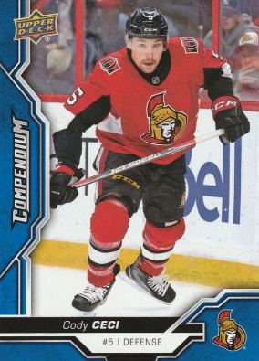 Hockey card Cody Ceci