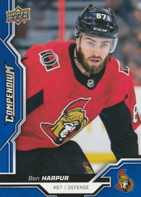 Hockey card Ben Harpur