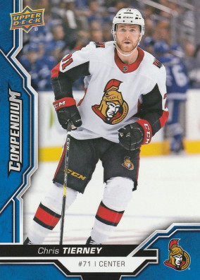 Hockey card Chris Tierney