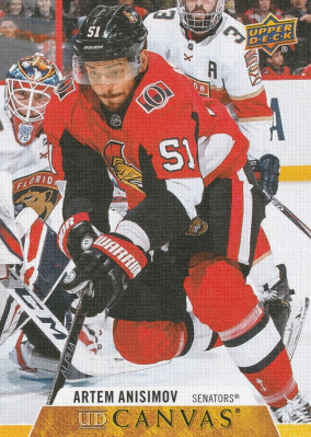 Hockey card Artem Anisimov