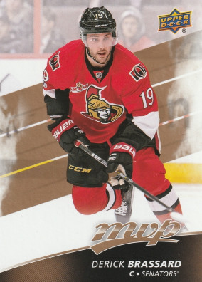 Hockey card Derick Brassard