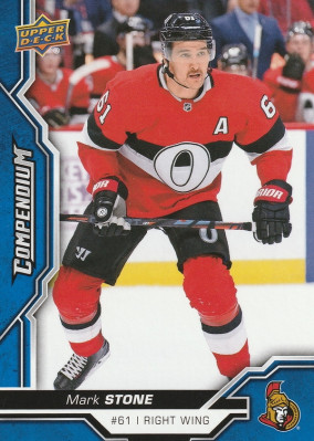 Hockey card Mark Stone