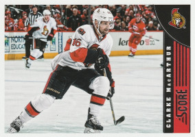 Hockey card Clarke MacARTHUR 