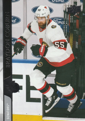 Hockey card Braydon Coburn