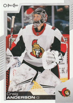 Hockey card Craig Anderson
