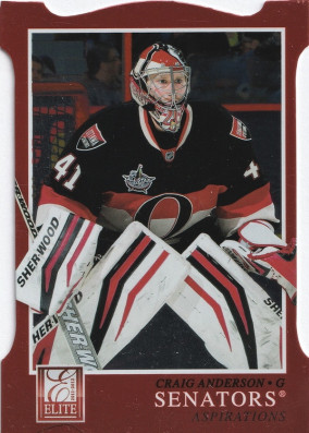 Hockey card Craig Anderson