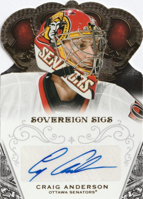 Hockey card Craig Anderson