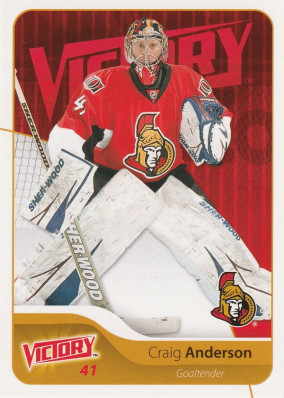Hockey card Craig Anderson