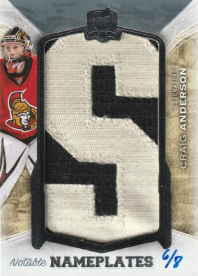 Hockey card Craig Anderson