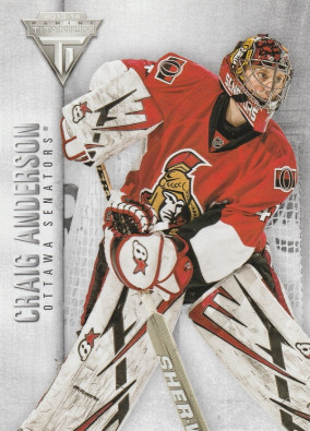 Hockey card Craig Anderson