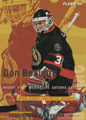 Hockey card Don Beaupre