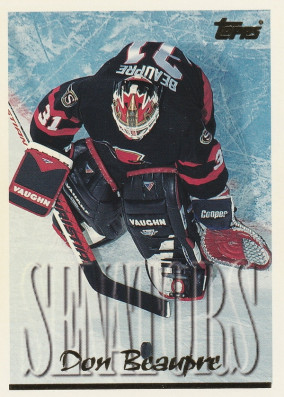 Hockey card Don Beaupre
