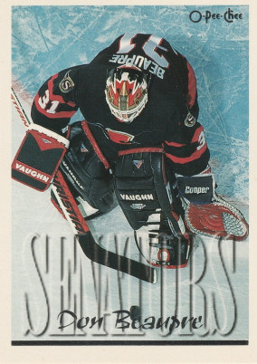 Hockey card Don Beaupre