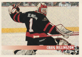 Hockey card Craig Billington