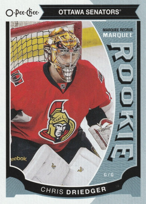 Hockey card Chris Driedger