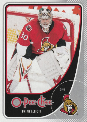 Hockey card Brian Elliott