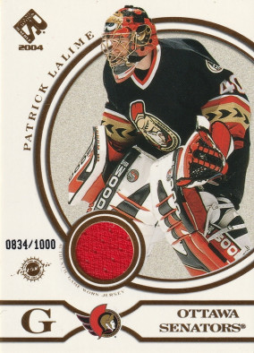 Hockey card Patrick Lalime