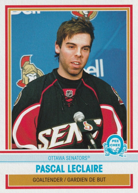 Hockey card Pascal Leclaire