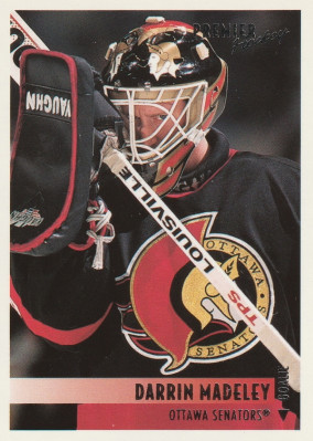 Hockey card Darrin Madeley