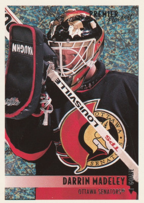 Hockey card Darrin Madeley