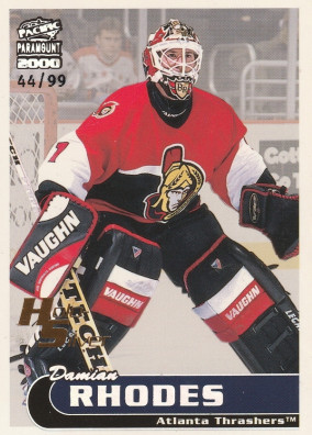 Hockey card Damian Rhodes
