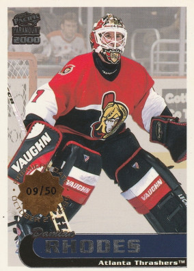 Hockey card Damian Rhodes