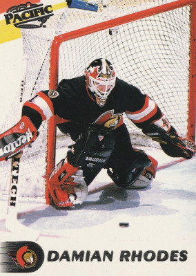 Hockey card Damian Rhodes