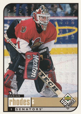 Hockey card Damian Rhodes
