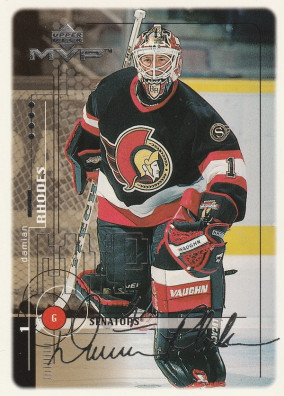 Hockey card Damian Rhodes