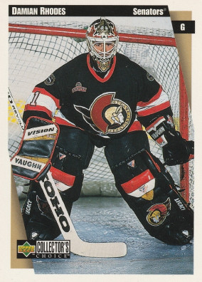 Hockey card Damian Rhodes