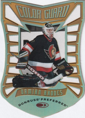 Hockey card Damian Rhodes