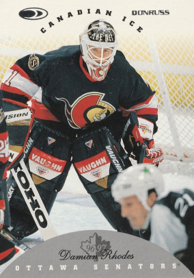 Hockey card Damian Rhodes