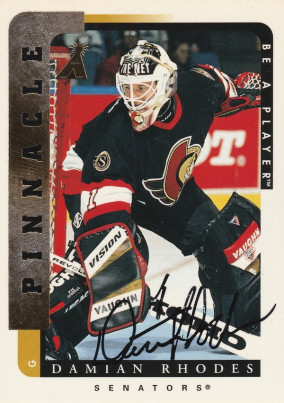 Hockey card Damian Rhodes