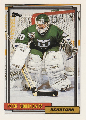 Hockey card Peter Sidorkiewicz