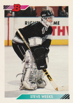 Hockey card Steve Weeks