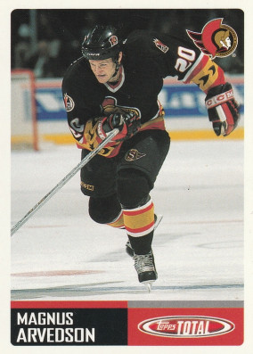 Hockey card Magnus Arvedson