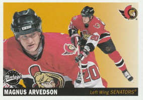 Hockey card Magnus Arvedson