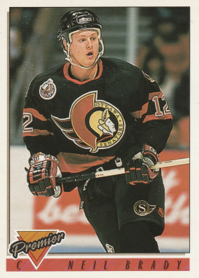Hockey card Neil Brady