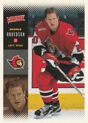 Hockey card Magnus Arvedson