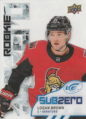 Hockey card Logan Brown