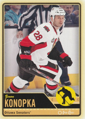 Hockey card Zenon Konopka