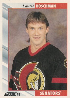 Hockey card Laurie Boschman