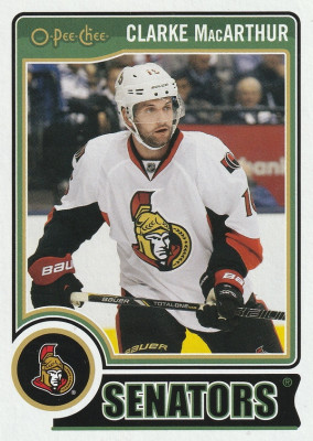 Hockey card Clarke MacARTHUR