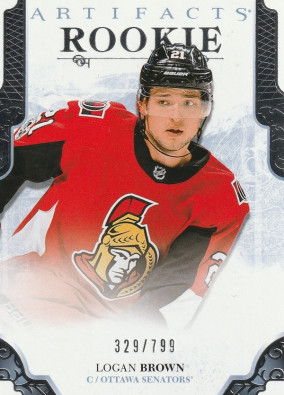 Hockey card Logan Brown
