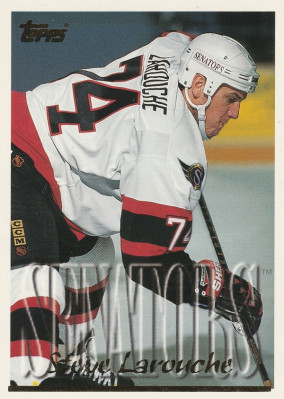 Hockey card Steve Larouche