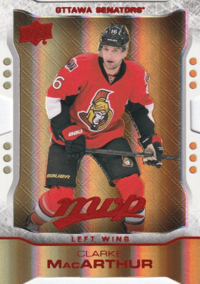 Hockey card Clarke MacARTHUR 