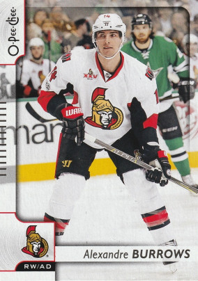 Hockey card Alexandre Burrows