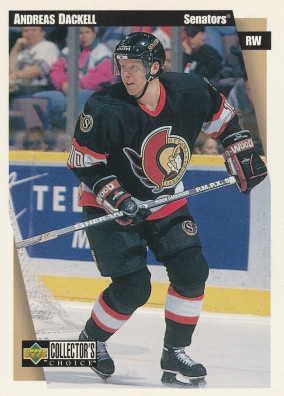 Hockey card Andreas Dackell