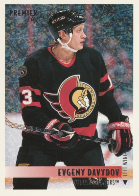 Hockey card Evgeny Davydov