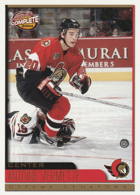 Hockey card Antoine Vermette